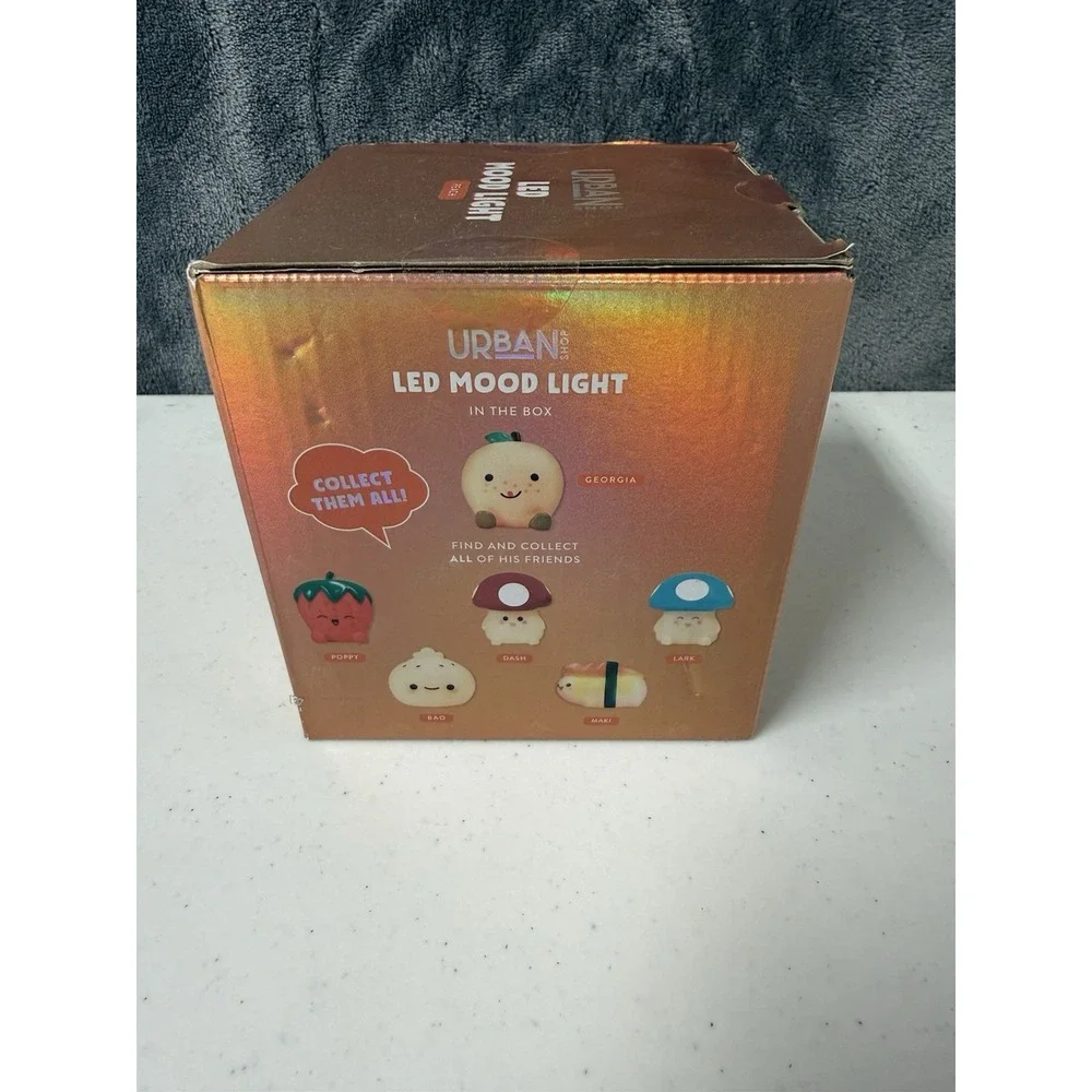 Urban Shop Peach Figural LED Mood Light